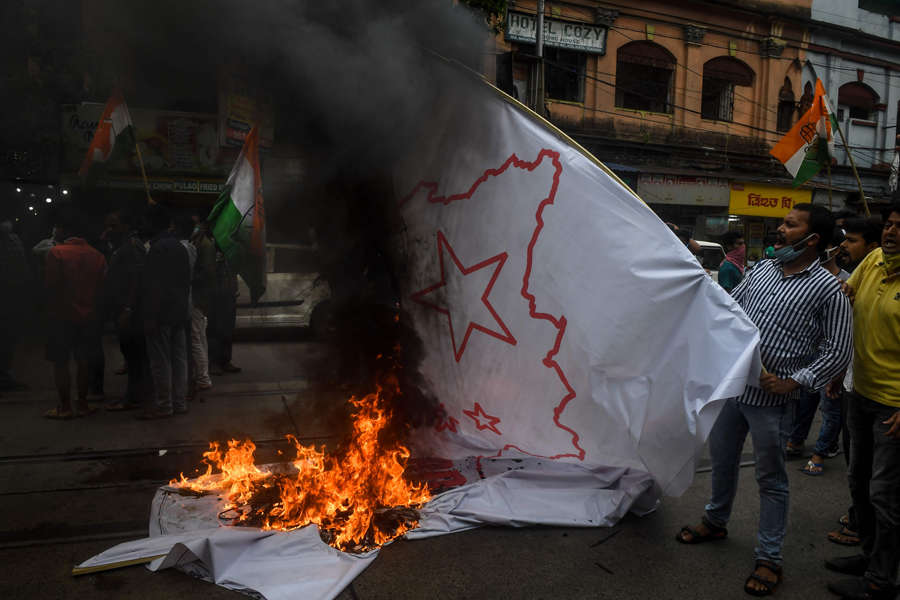 Anti-China protests erupt across India after violent face-off in Ladakh