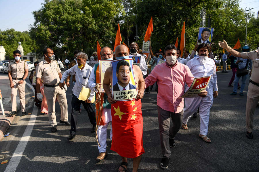 Anti-China protests erupt across India after violent face-off in Ladakh