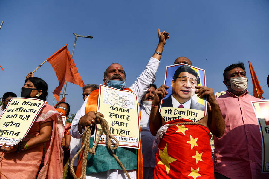 Anti-China protests erupt across India after violent face-off in Ladakh