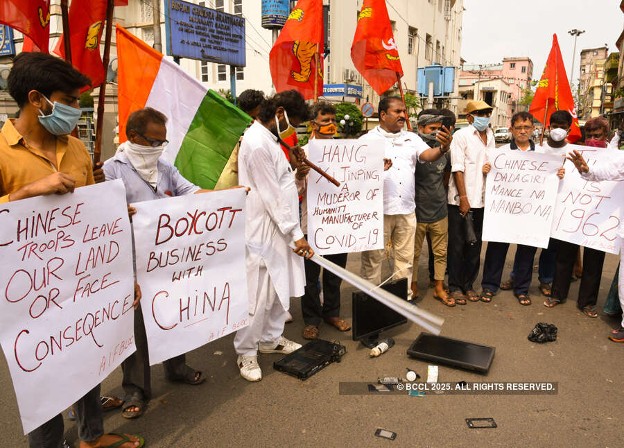 Anti-China protests erupt across India after violent face-off in Ladakh