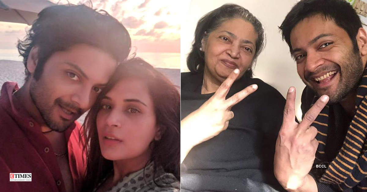Ali Fazal and girlfriend Richa Chadha pay an emotional tribute to actor's late mommy