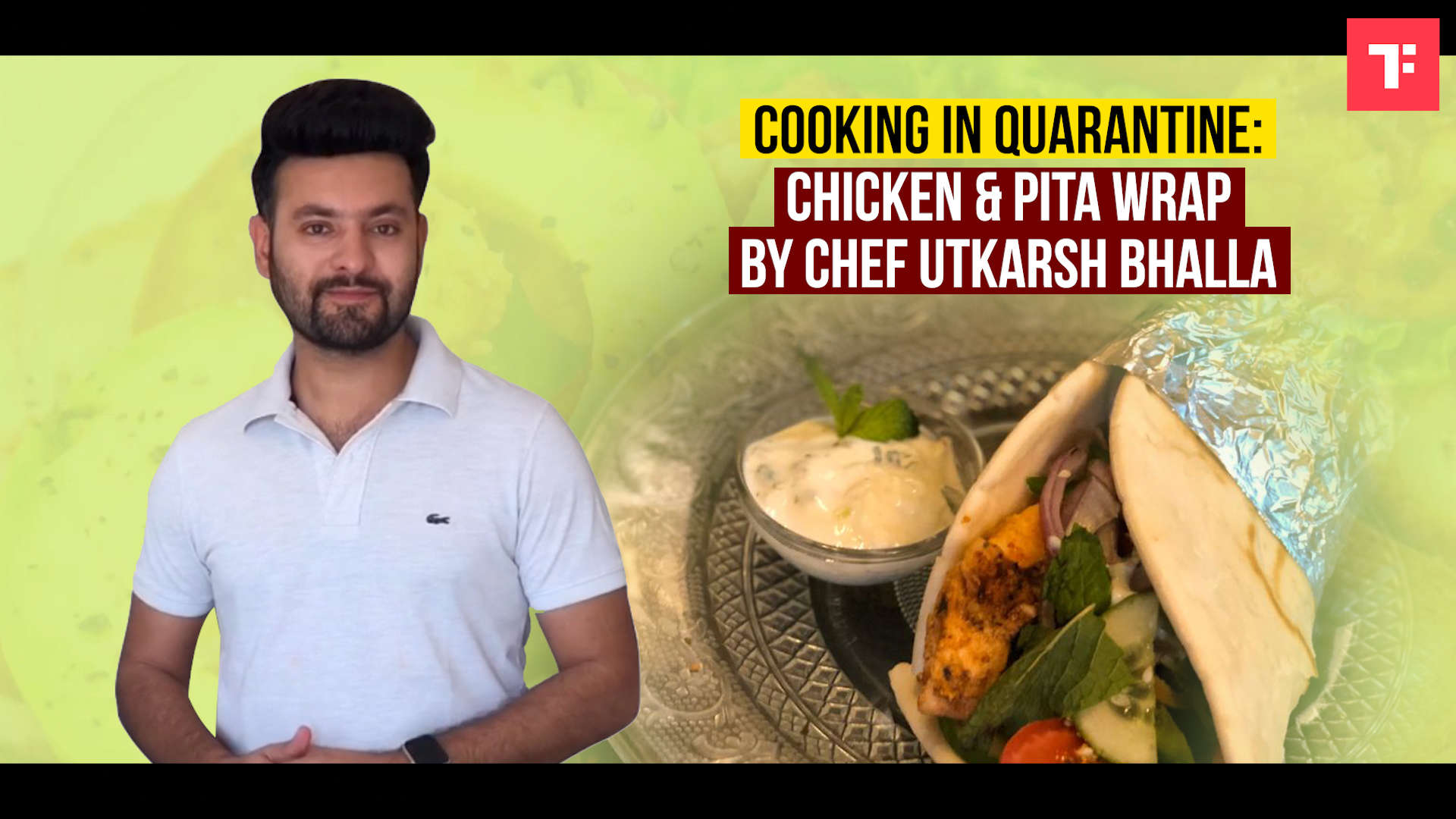 Chicken Pita Wrap Recipe| Pita Wrap Recipe Video