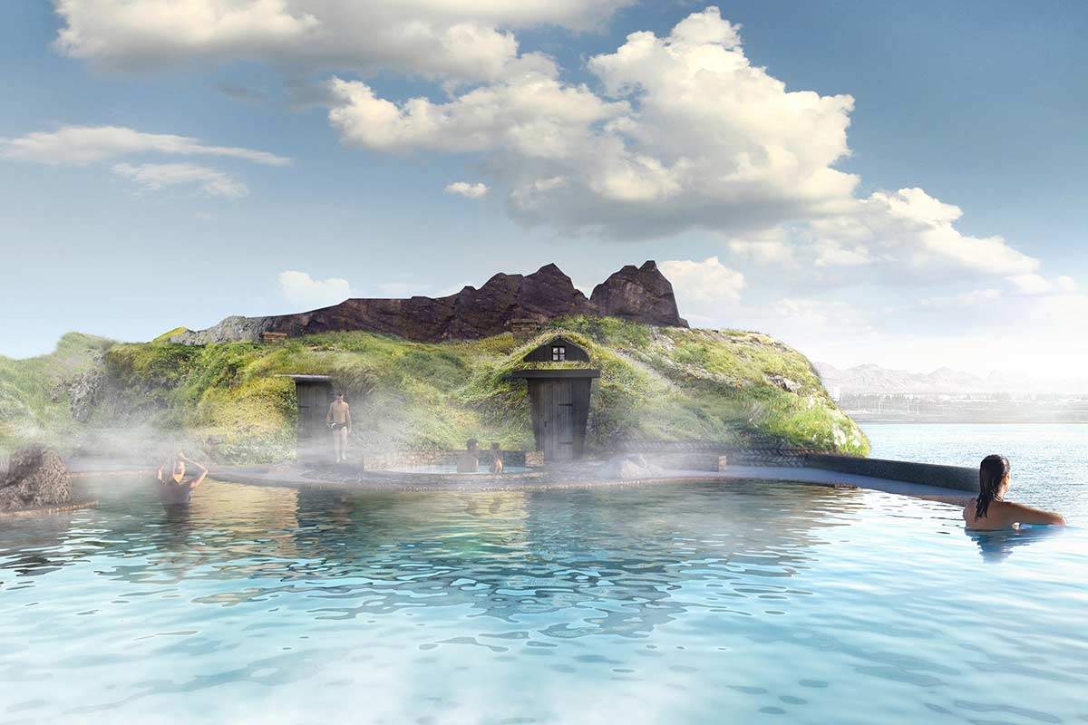 Iceland welcomes you to a fantastic geothermal lagoon in the spring of 2021 Iceland welcomes you to a fantastic geothermal lagoon in the spring of 2021