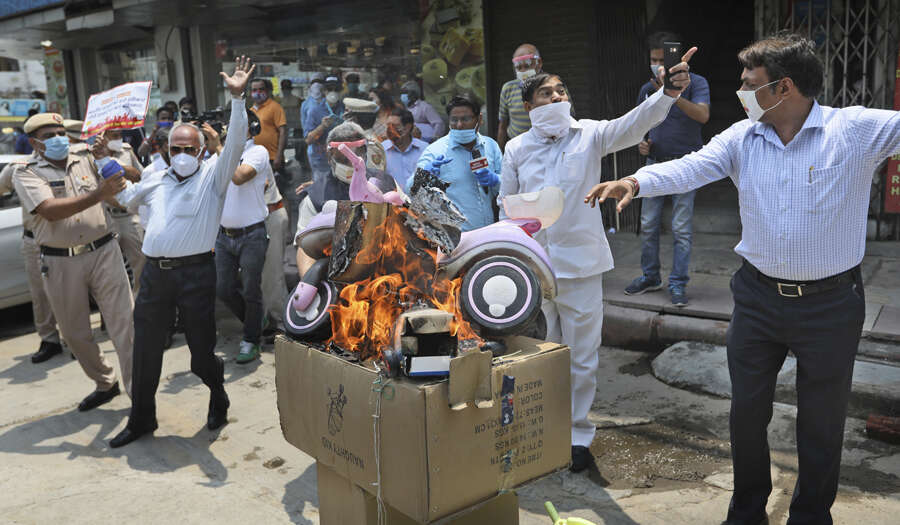 Anti-China protests erupt across India after violent face-off in Ladakh