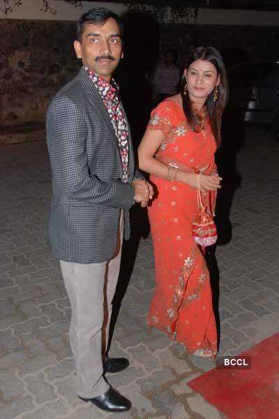 Nikhil Dwivedi's wedding reception