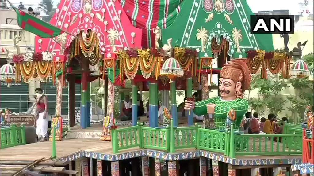 Lord Jagannath Rath Yatra taken out without sea of devotees