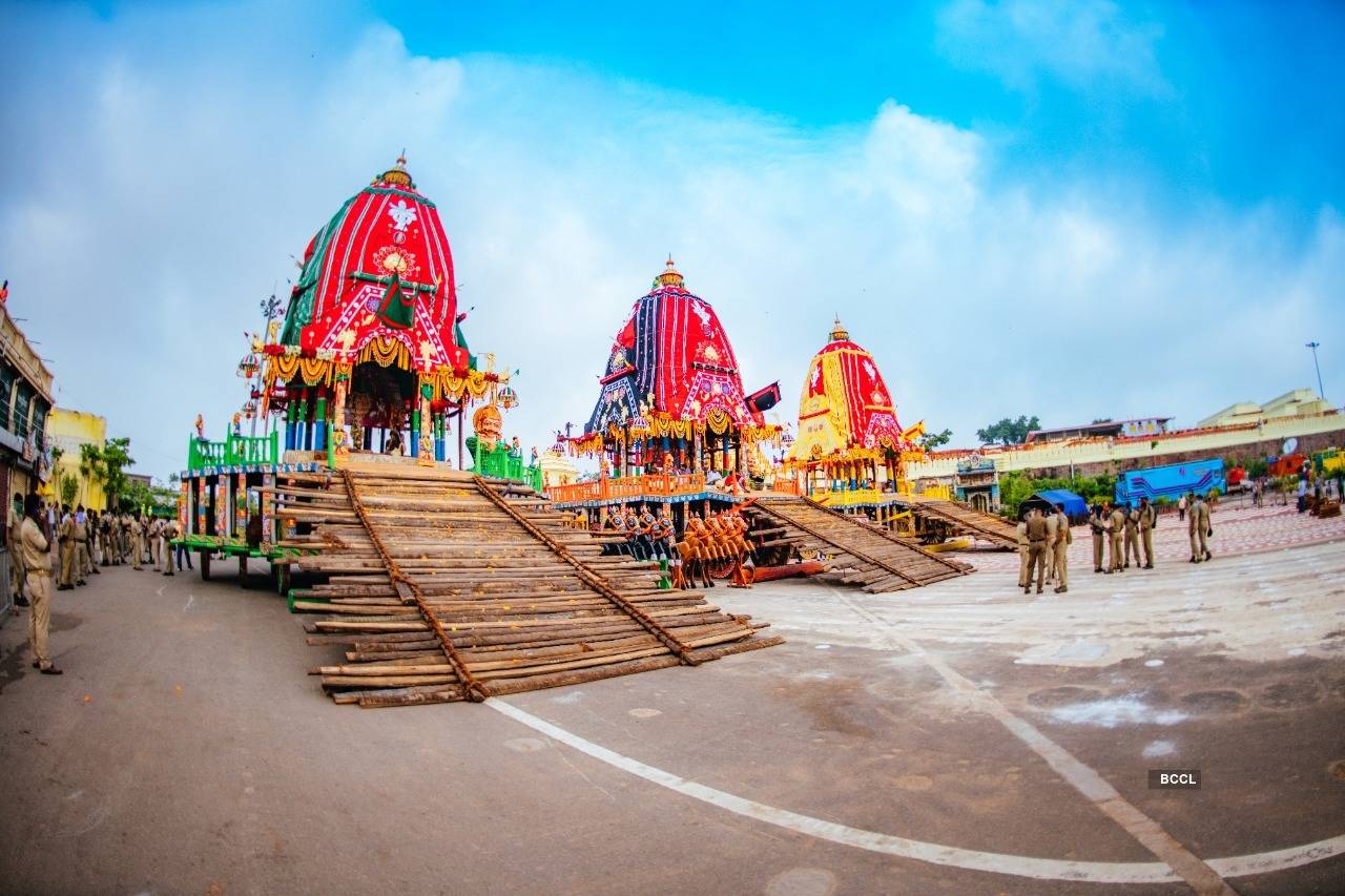 Lord Jagannath Rath Yatra taken out without sea of devotees