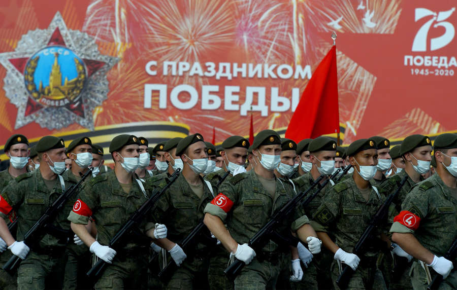 Russia displays military might in World War II Victory Parade