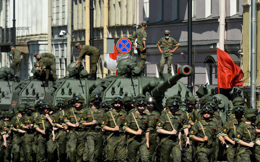 Russia displays military might in World War II Victory Parade