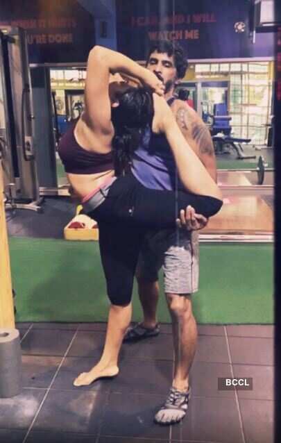 These pictures will reveal actress Lasya Nagraj's fitness mantra