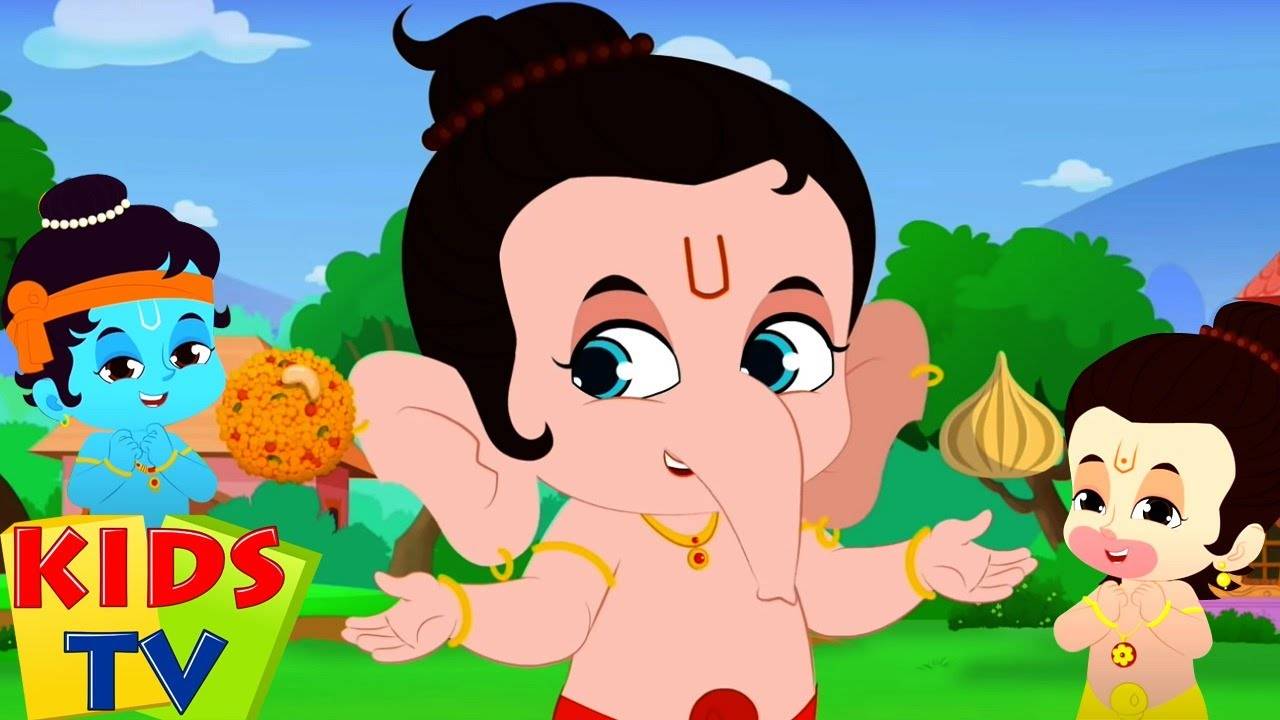 Nursery Rhymes in Hindi Children Songs: Children Video Song in Hindi 'Chotu  Ganesha'
