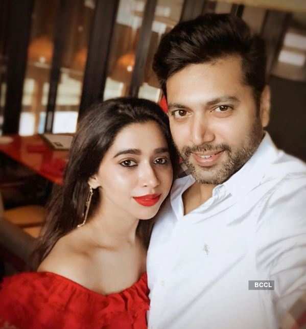 These pictures of Jayam Ravi & Aarti give us major couple goals