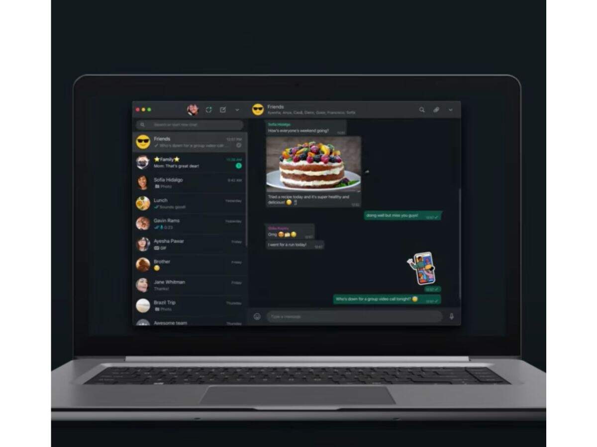 You will soon get support for dark mode on desktop and WhatsApp web