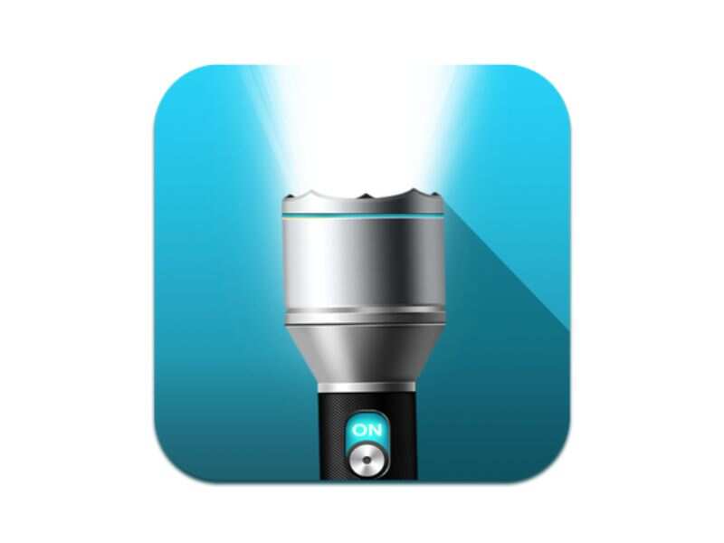 Super Bright Flashlight with over 1 lakh downloads