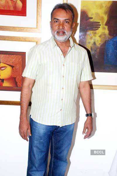 Atin Basak's painting exhibition
