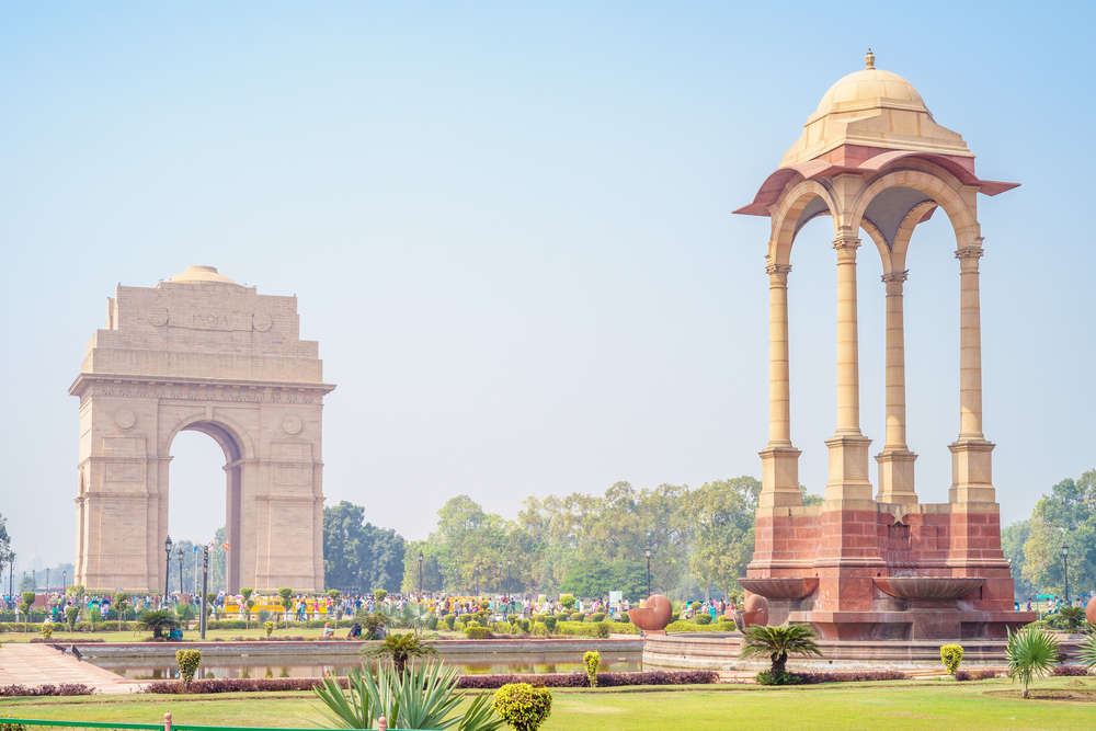 monuments delhi india