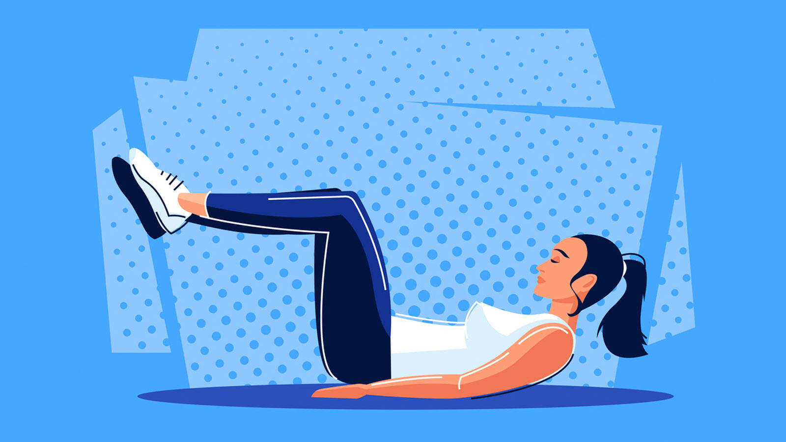 Overworking from home or being a couch potato? Try these exercises out...