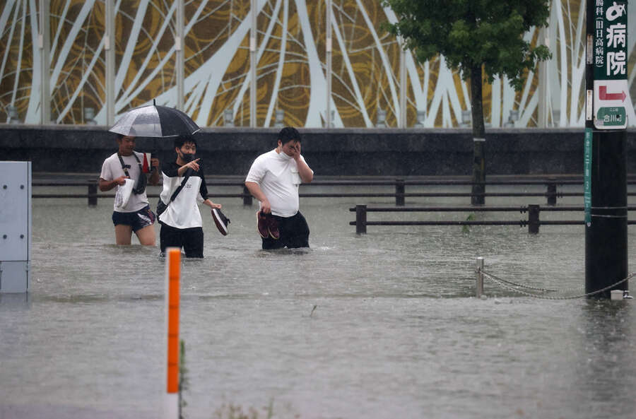 At least 50 dead in Japan flood