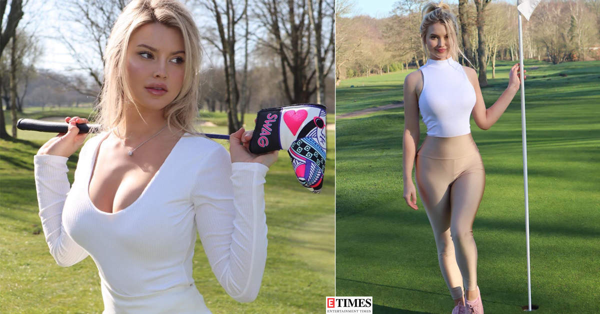 Stunning golfer Lucy Robson motivates her fans on social media