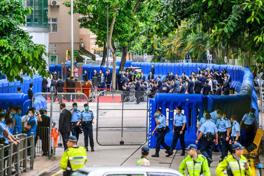 China converts Hong Kong hotel into new national security office