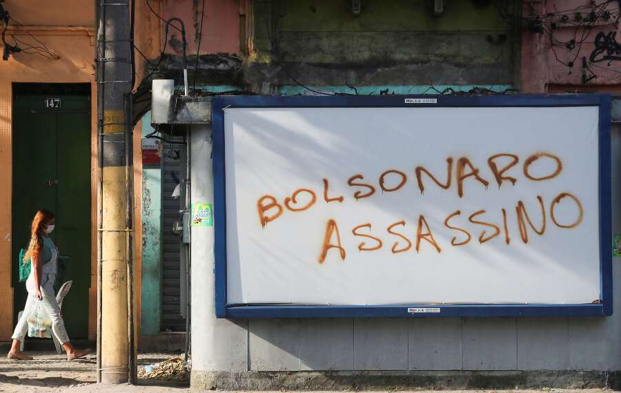 Brazilian President Jair Bolsonaro tests positive for COVID-19