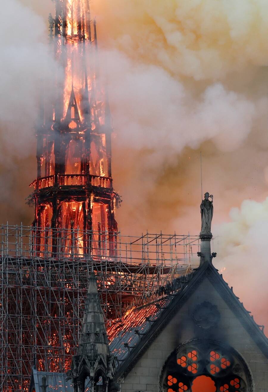 Notre Dame's spire to get a 19th century makeover