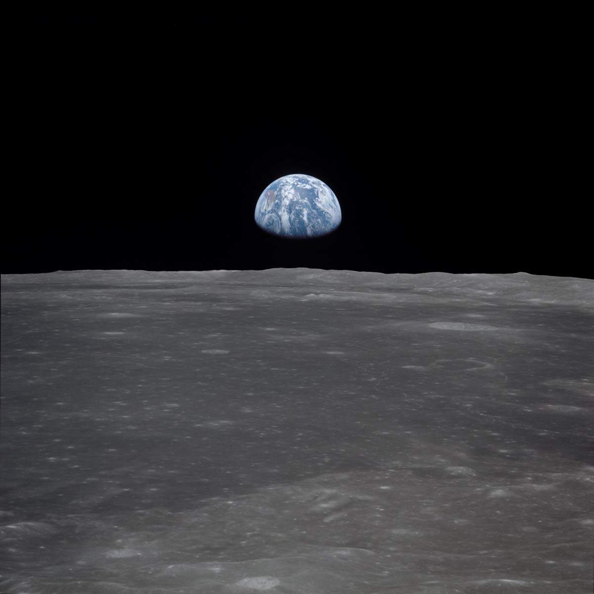Second man to step foot on moon Buzz Aldrin shares stunning picture of earth 50 years later
