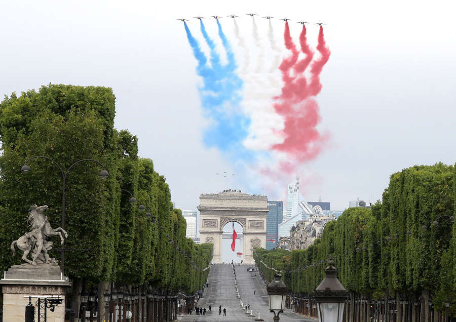 France: Spectacular pictures from Bastille Day celebrations