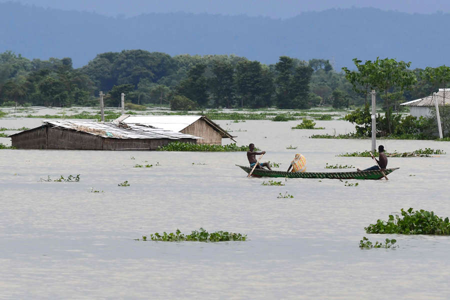 Deadly floods leave a trail of destruction in Assam