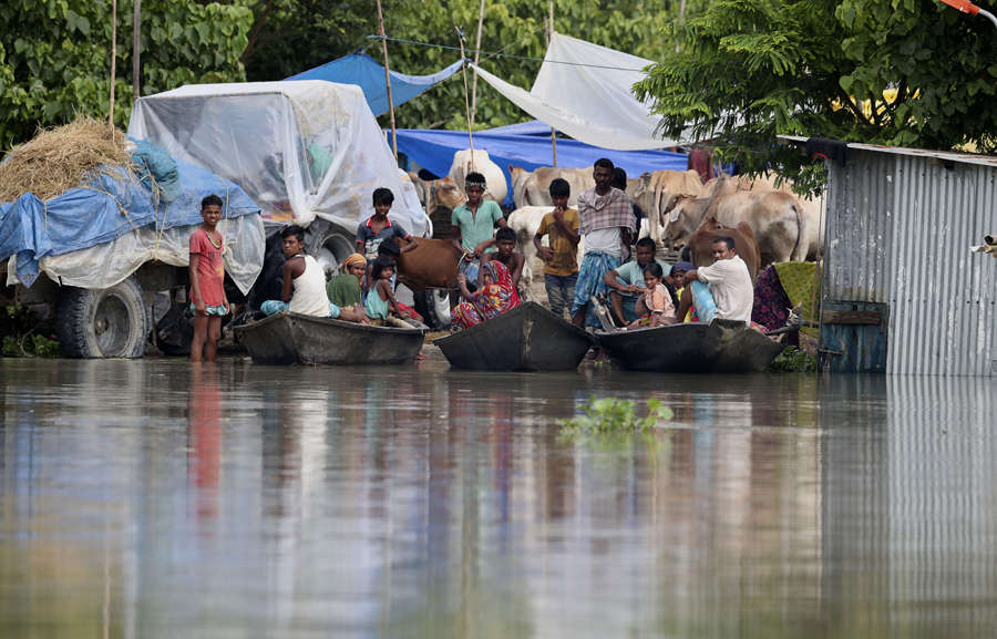 Deadly floods leave a trail of destruction in Assam