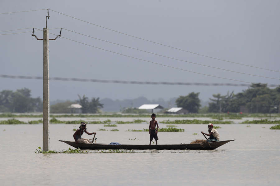 Deadly floods leave a trail of destruction in Assam