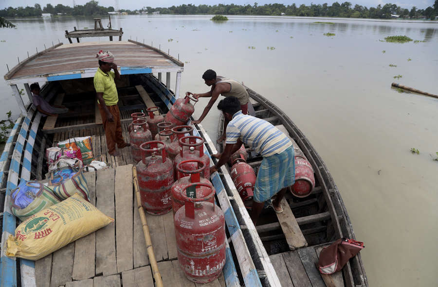 Deadly floods leave a trail of destruction in Assam