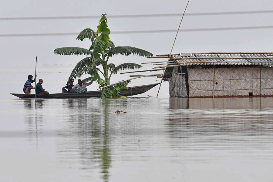 Deadly floods leave a trail of destruction in Assam