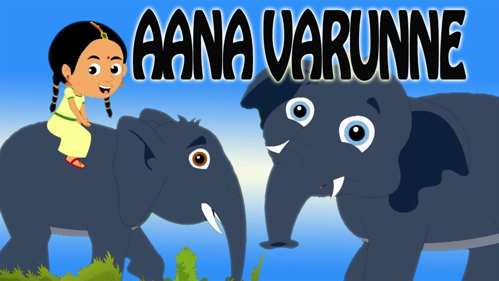 Nursery Rhymes in Malayalam Children Songs: Children Video Song in Malayalam  'Aana Varunne'