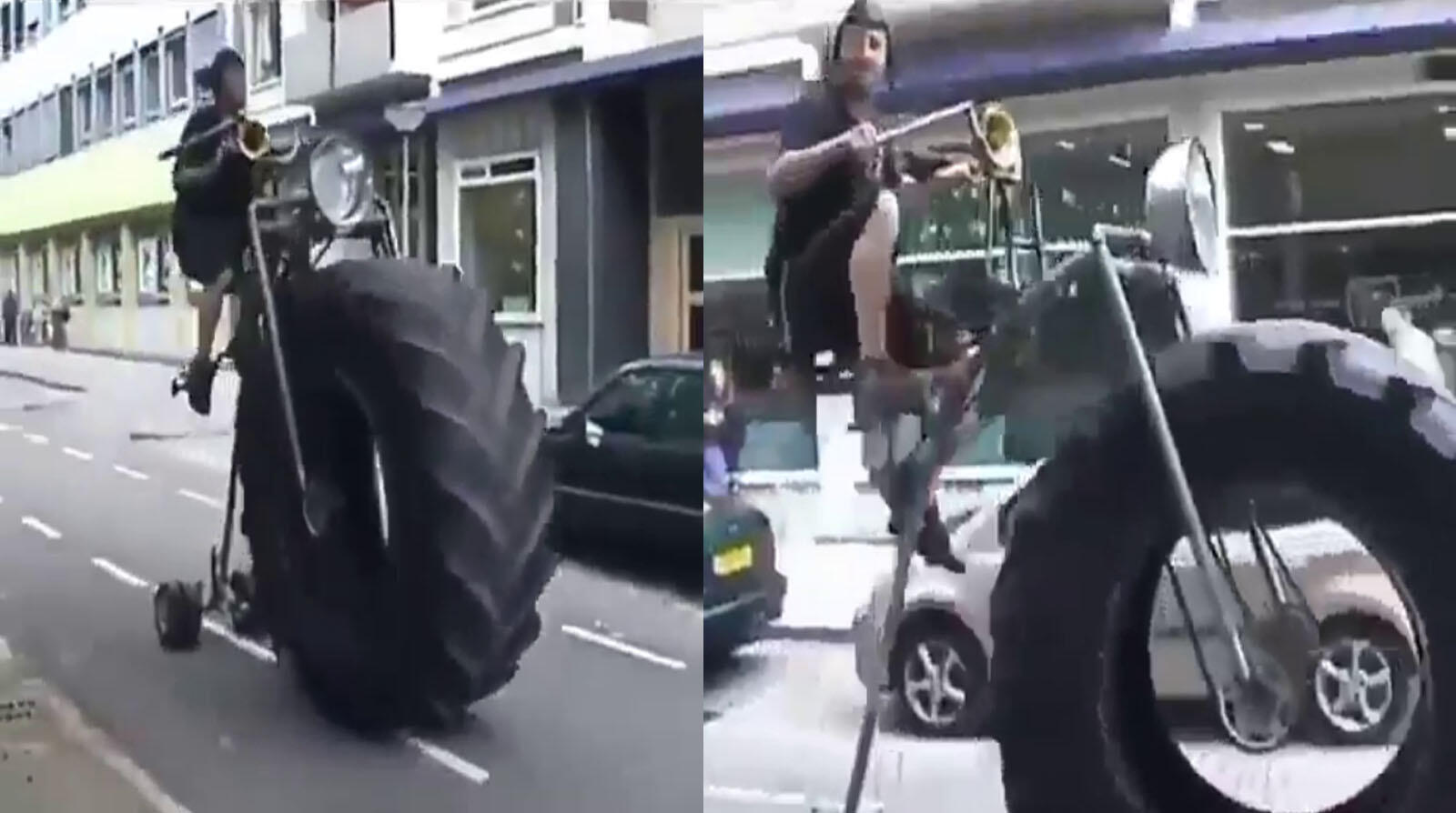 This bicycle can dwarf even SUVs