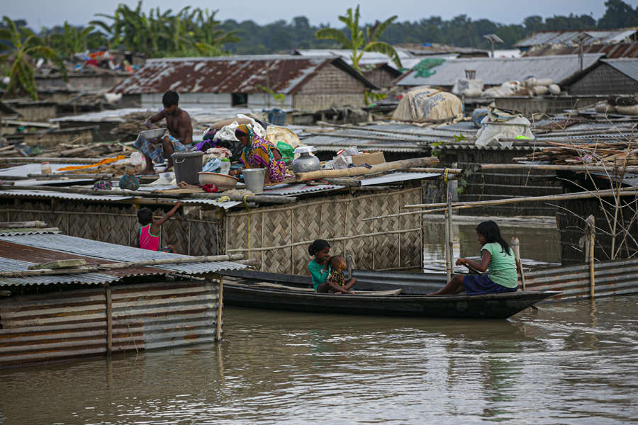 Flood: These pictures show the devastation in Assam