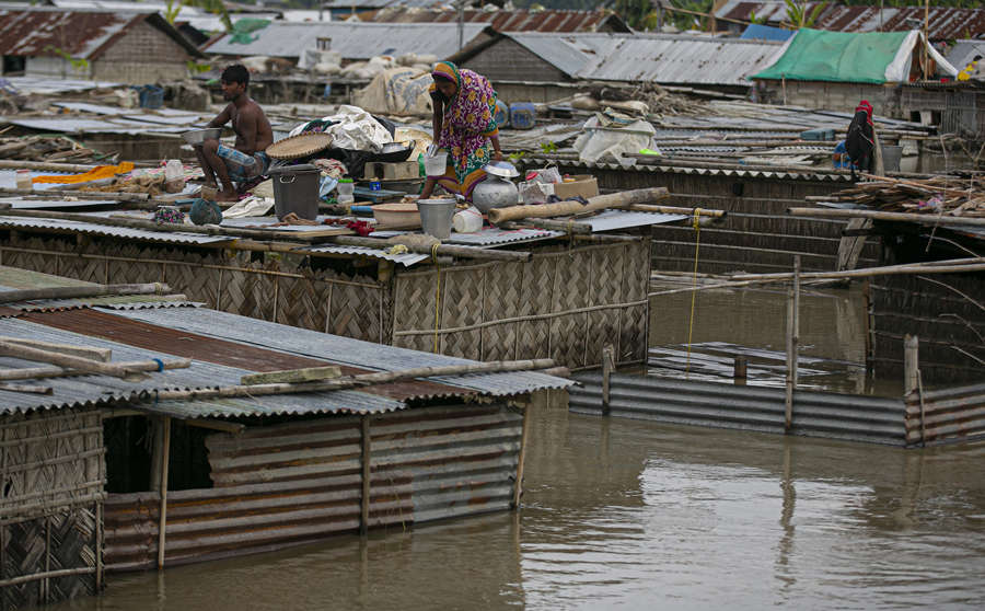 Flood: These pictures show the devastation in Assam