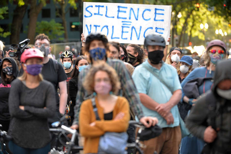 Anti-racism protests turn violent in Portland