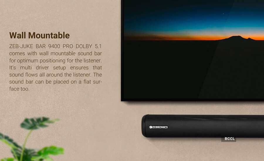 Zebronics launches new sound bar