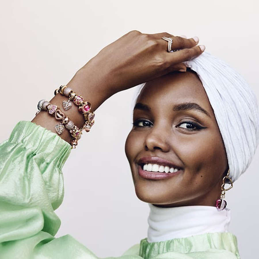 Hijabi model Halima Aden sweeping hearts in a modest way