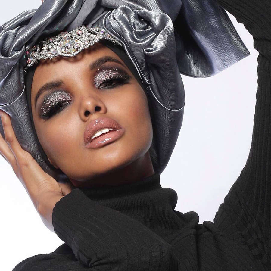 Hijabi model Halima Aden sweeping hearts in a modest way