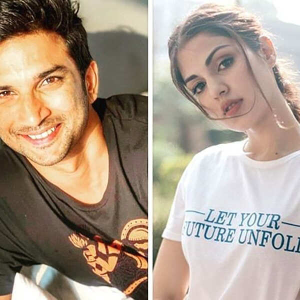 Sushant Singh Rajput and Rhea Chakraborty pictures