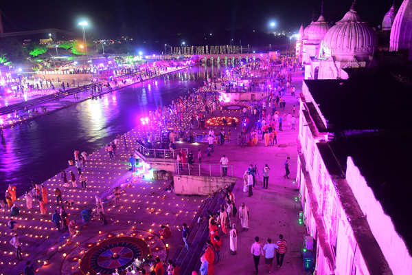 Ayodhya decked up for Bhoomi Pujan of Ram Mandir