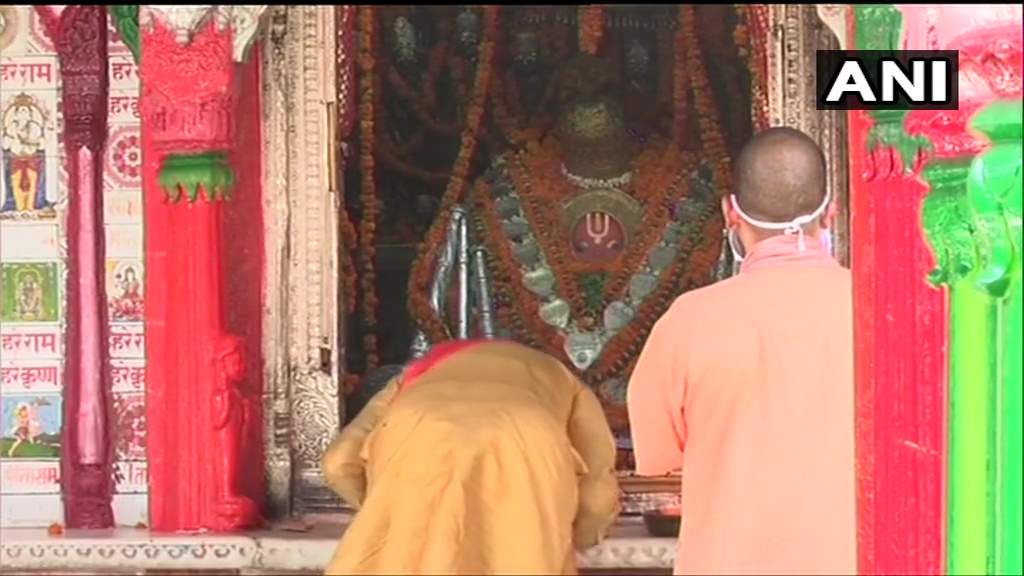 PM Modi performs bhoomi pujan of Ram Mandir in Ayodhya