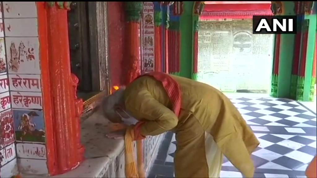 PM Modi performs bhoomi pujan of Ram Mandir in Ayodhya