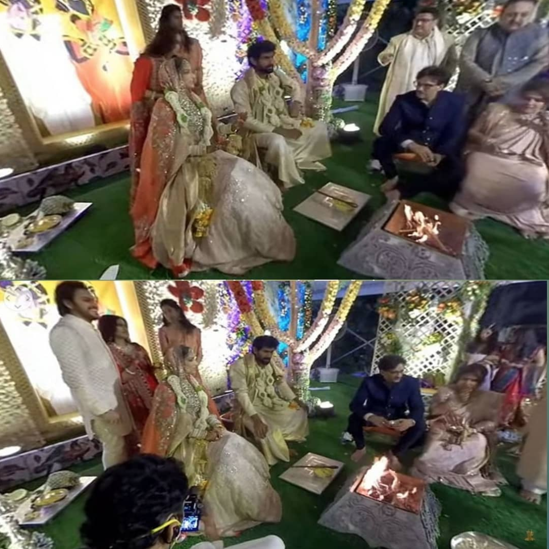 Candid pictures from Rana Daggubati & Miheeka Bajaj's intimate wedding & pre-wedding functions