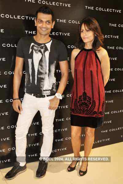 Celebs @ 'The Collective' show