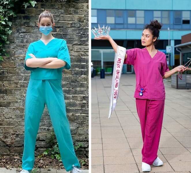 British nurse swaps scrubs for tiaras to take a break from crazy work