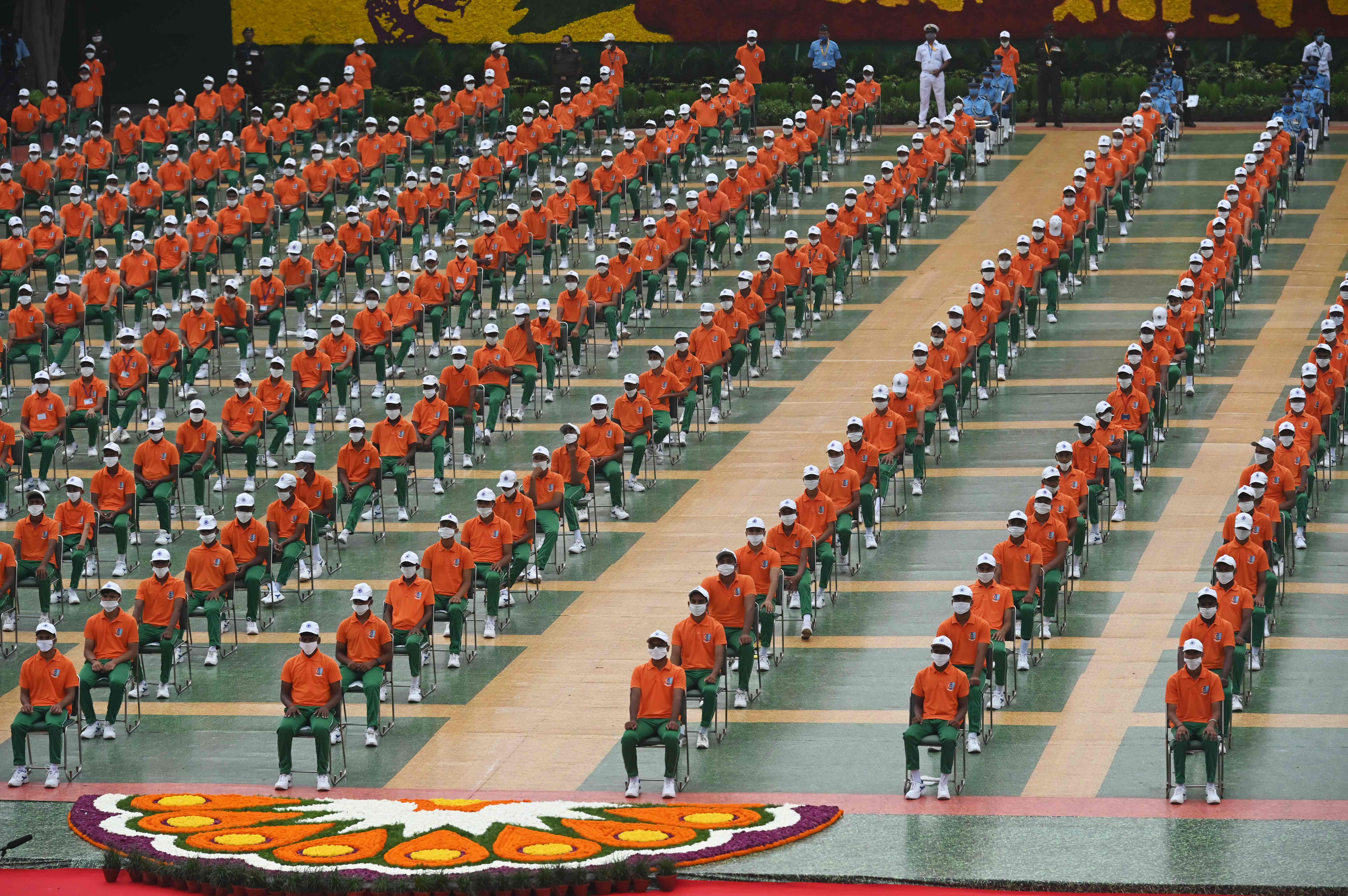 Pictures from India's 74th Independence Day celebration