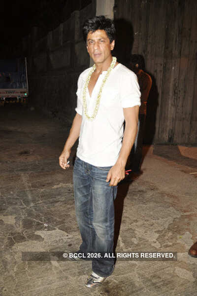 SRK's Holi bash